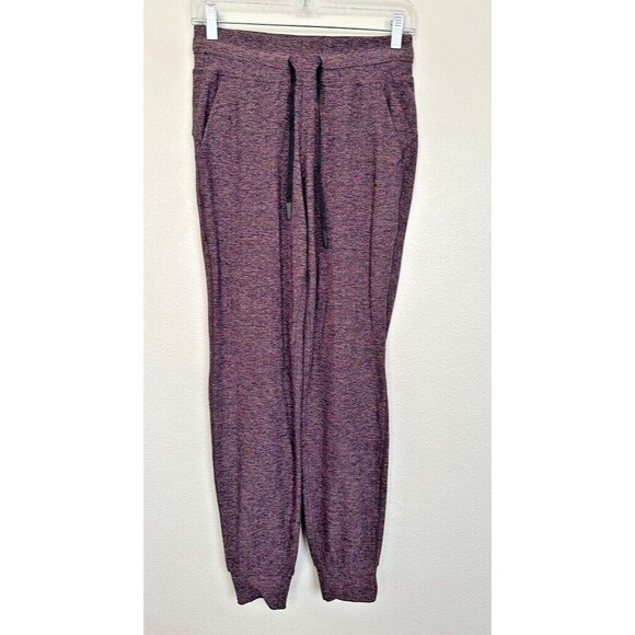 Lululemon Ready To Rulu Jogger Pant *29" Heathered Purple Black Pocket Women's 4 - Picture 1 of 8
